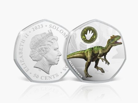 Age of Dinosaurs Allosaurus 2023 Coin Cheap