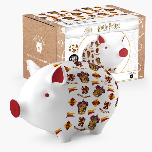 Harry Potter Gryffindor Piggy Bank For Discount