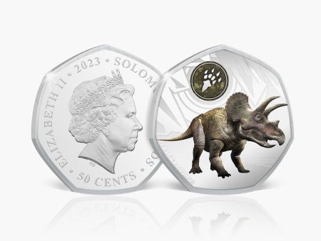 Age of Dinosaurs Triceratops 2023 Coin Online Hot Sale