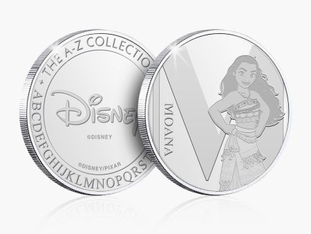 M Is For Moana Silver-Plated Commemorative Hot on Sale