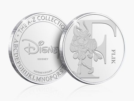 F is For Flik Silver-Plated Commemorative Supply