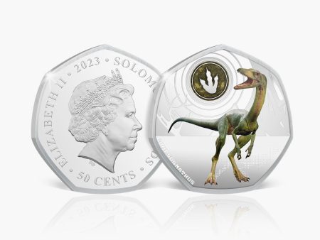 Age of Dinosaurs Compsognathus 2023 Coin Discount