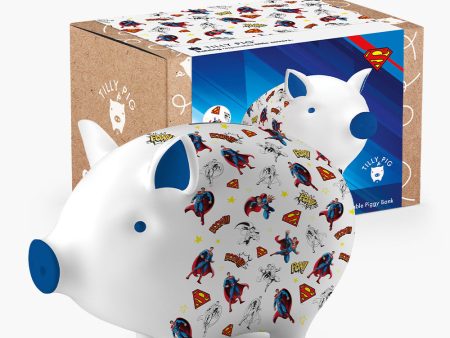 Superman Piggy Bank Online now