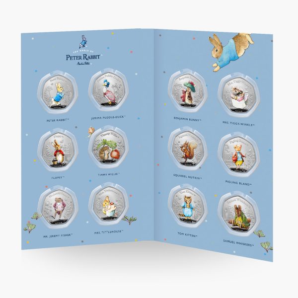 The World of Peter Rabbit 2023 Complete Coin Collection Sale