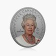 A Portrait of Queen Elizabeth II 2022 Fine Silver Coin Discount