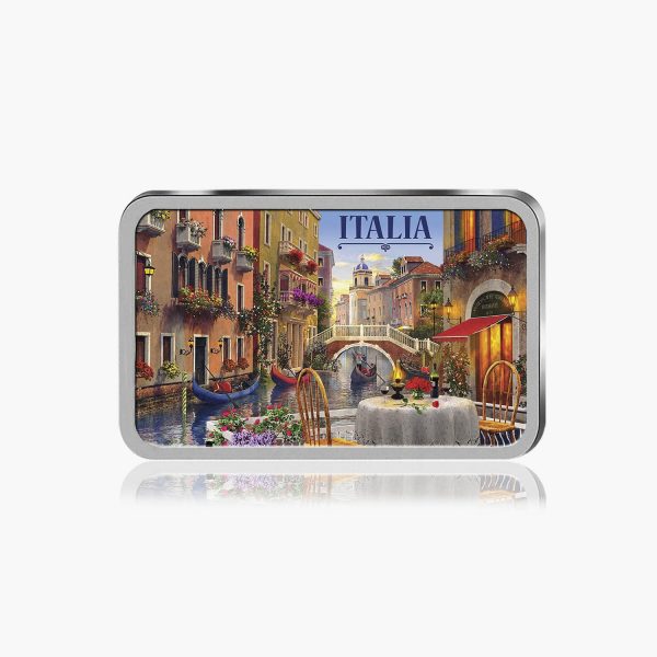 Holiday Destination Italy Silver Bar Hot on Sale