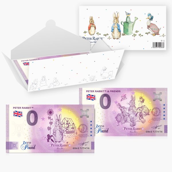 The World of Peter Rabbit £0 Banknote Set Fashion