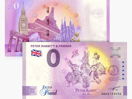 The World of Peter Rabbit and Friends £0 Banknote Hot on Sale