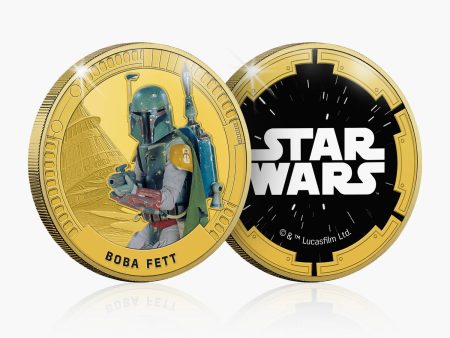 Boba Fett Gold-Plated Commemorative Online