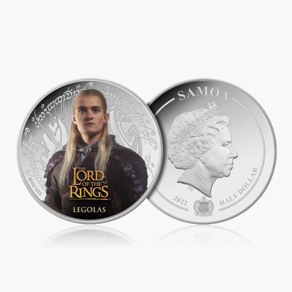 LOTR Legolas Silver Plated Half Dollar Coin Online