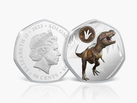 Age of Dinosaurs Tyrannosaurus Rex 2023 Coin For Discount