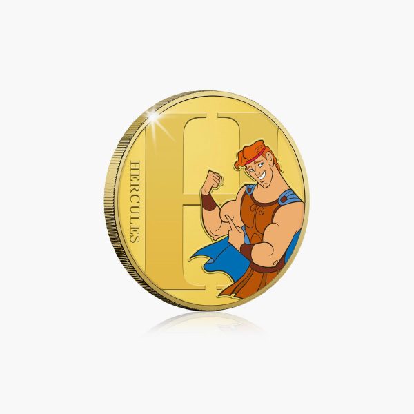 H Is For Hercules Gold-Plated Full Colour Commemorative on Sale