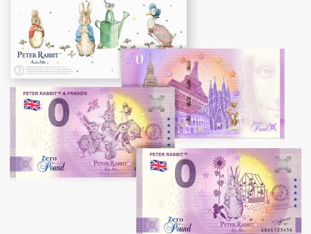 The World of Peter Rabbit £0 Banknote Set Fashion