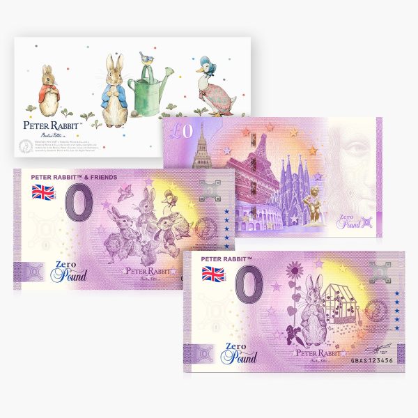 The World of Peter Rabbit £0 Banknote Set Fashion