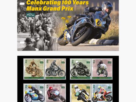 100th Anniversary of the Isle of Man Moto Grand Prix Stamps Supply