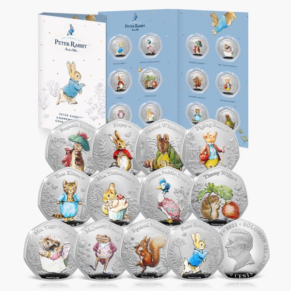 The World of Peter Rabbit 2023 Complete Coin Collection Sale