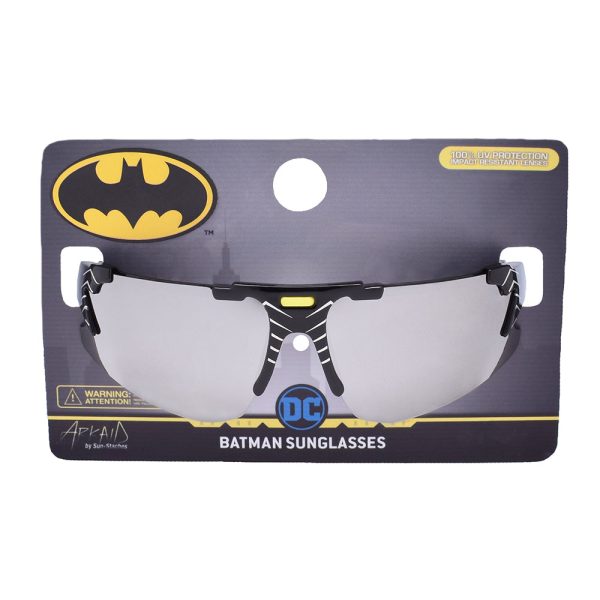 Batman Drop Lens Sports Wraparound Kids Arkaid Sunglasses For Cheap