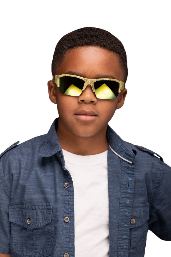 U.S. Army Camo Wraparound Kids Arkaid Sunglasses Online Hot Sale