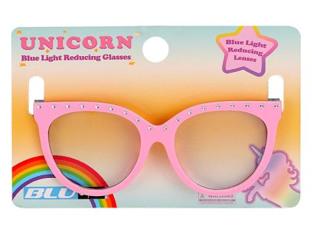 Kids Unicorn Blue Light Blocking Glasses Online Hot Sale