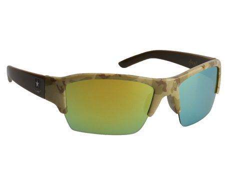 U.S. Army Camo Wraparound Kids Arkaid Sunglasses Online Hot Sale