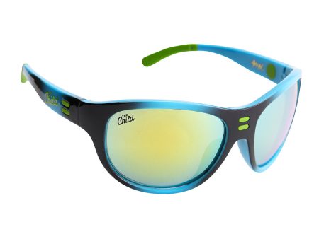 The Child Blue Sports Wrap Arkaid Sunglasses Online