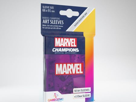 Gamegenic - Marvel Champions Art Sleeves - Marvel Purple (50ct) Sale