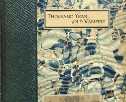 Thousand Year Old Vampire (Second Printing) Fashion