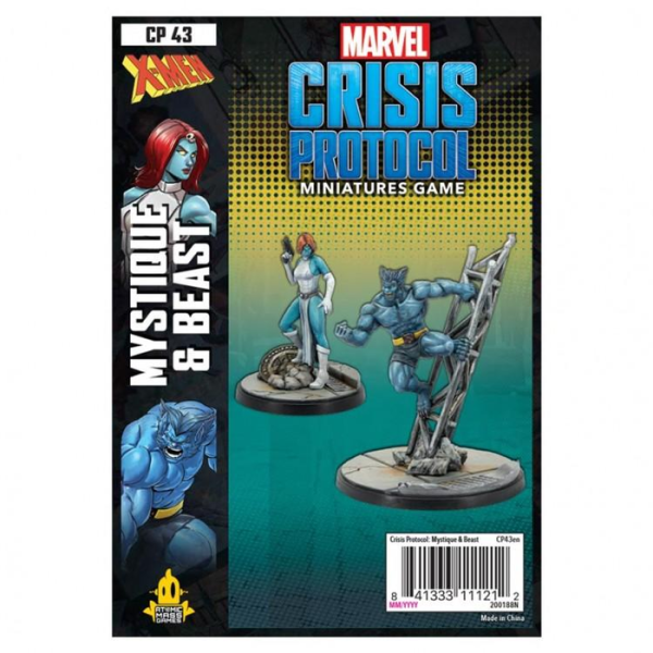 Marvel: Crisis Protocol – Beast & Mystique Supply